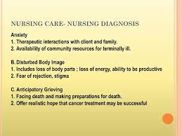 Newly diagnosed and relapsed epithelial ovarian carcinoma: Ppt Nursing Care Plan Patient With Gynecology Chemotherapy Powerpoint Presentation Id 1818033