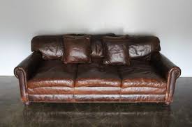 sofa in brown cigar leather