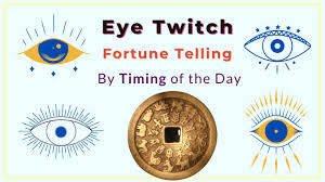 eye twitching meaning by time of day