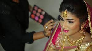 modern bridal makeup hairstyle