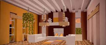 Minecraft Terracotta Living Room Idea