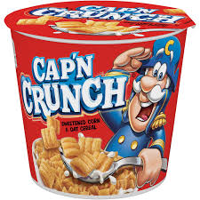 cap n crunch cereal single serve cup
