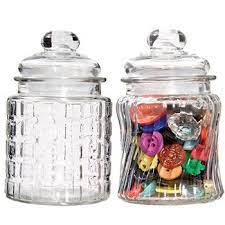 Glass Candy Jars
