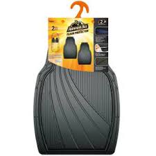 black rubber value floor mats 79960