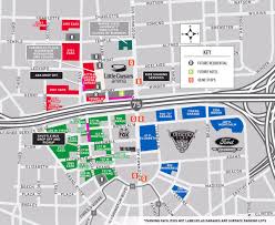 Little Caesars Arena See Parking Maps Inside Concourse Maps