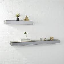 Enchant Mirrored Wall Shelves