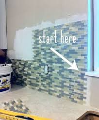 installing backsplash tile