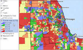 neighborhood diversity census tract chicago