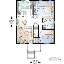 plan maison 2 chambres 1 s bain 2135