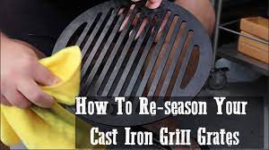 cast iron or carbon grill grates bbq