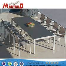 Modern Stainless Steel Outdoor Dining