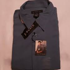 Details About Jf J Ferrar Mens Long Sleeve Pattern Button Front Formal Shirt Sz Large T