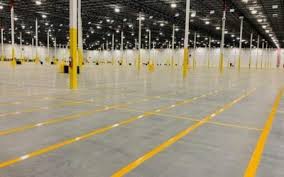 ga warehouse floor line striping