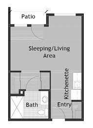 senior living apartment floor plans