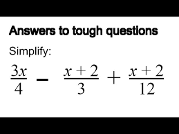 Gcse Maths How To Simplify Algebraic