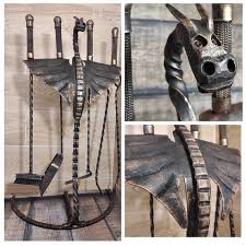 Fireplace Tools Set From Forged Fire