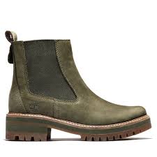 Martens, born, clarks and ugg. Courmayeur Chelsea Boot For Women In Dark Green Timberland