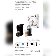 Cafepod supercharger nespresso compatible coffee pods, 108 servings. Costco Deals Yesterday We Posted The Nespressousa Vertuo Machine And Today Costco Com Added An Essenza Bundle For 179 99 Swipe In Our Instastories For A Direct Link Nespresso Essenza Plus Espresso