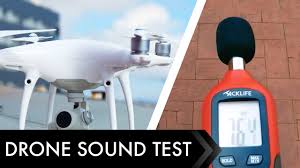 dji drones sound test how noisy is