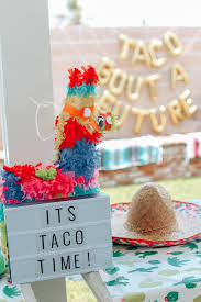 Set up a salad bar. Taco Bout A Future Fiesta Themed Grad Party Life With Ciera