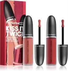 mac cosmetics kiss it twice gift set