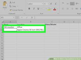 3 Ways To Make A Spreadsheet In Excel Wikihow