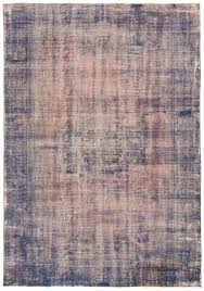hand knotted wool dark blue rug
