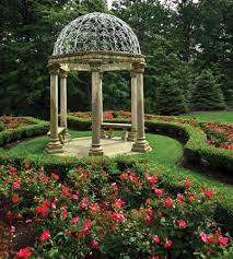 The Formal English Rose Garden