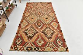 vine wool kilim rug at pamono