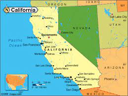 California Base and Elevation Maps