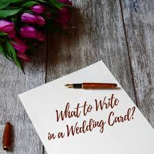 We did not find results for: What To Write In A Wedding Card