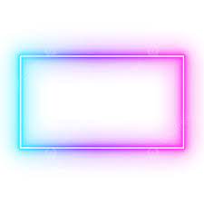 neon frame png transpa images free