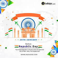 free happy republic day wishes banner