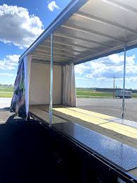 retractable canopy rolling tarps side