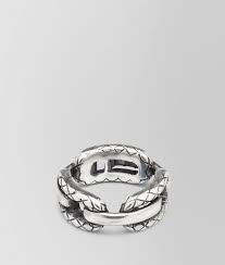 Bottega Veneta Silver Ring