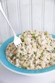 retro tuna macaroni salad