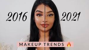 2021 vs 2016 makeup trends tiktok
