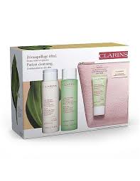 clarins cleansing trio for