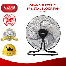 grand metal electric floor fan 16 ff