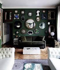 new ways to decorate with hunter green
