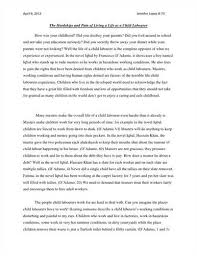 Essay on child labour in     words article