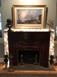 How To Make A Mantel Garland Chas
