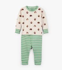 Huggable Hedgehogs Baby Pajama Set