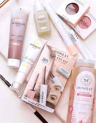 skin care and makeup from honest beauty