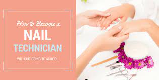 how to become a nail technician without