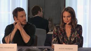 Full Press Conference Video Michael Fassbender And Alicia Vikander On The Light Between Oceans Heyuguys