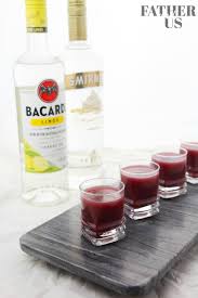 easy to make blueberry blitz shots the