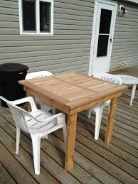 Modified Outdoor Dining Table Ana White