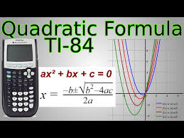 Ti 84 Quadratic Formula Program
