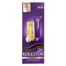 Buy Wella Koleston Hair Colour Creme 302 0 Black 50ml Online